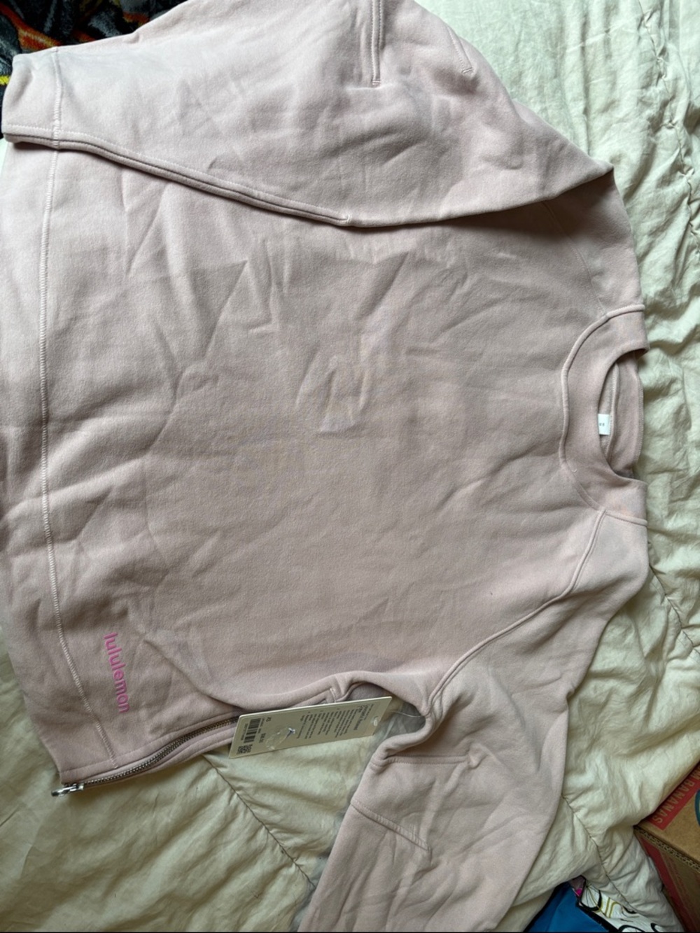 Lululemon Loungeful Relaxed Crew with Side Zip